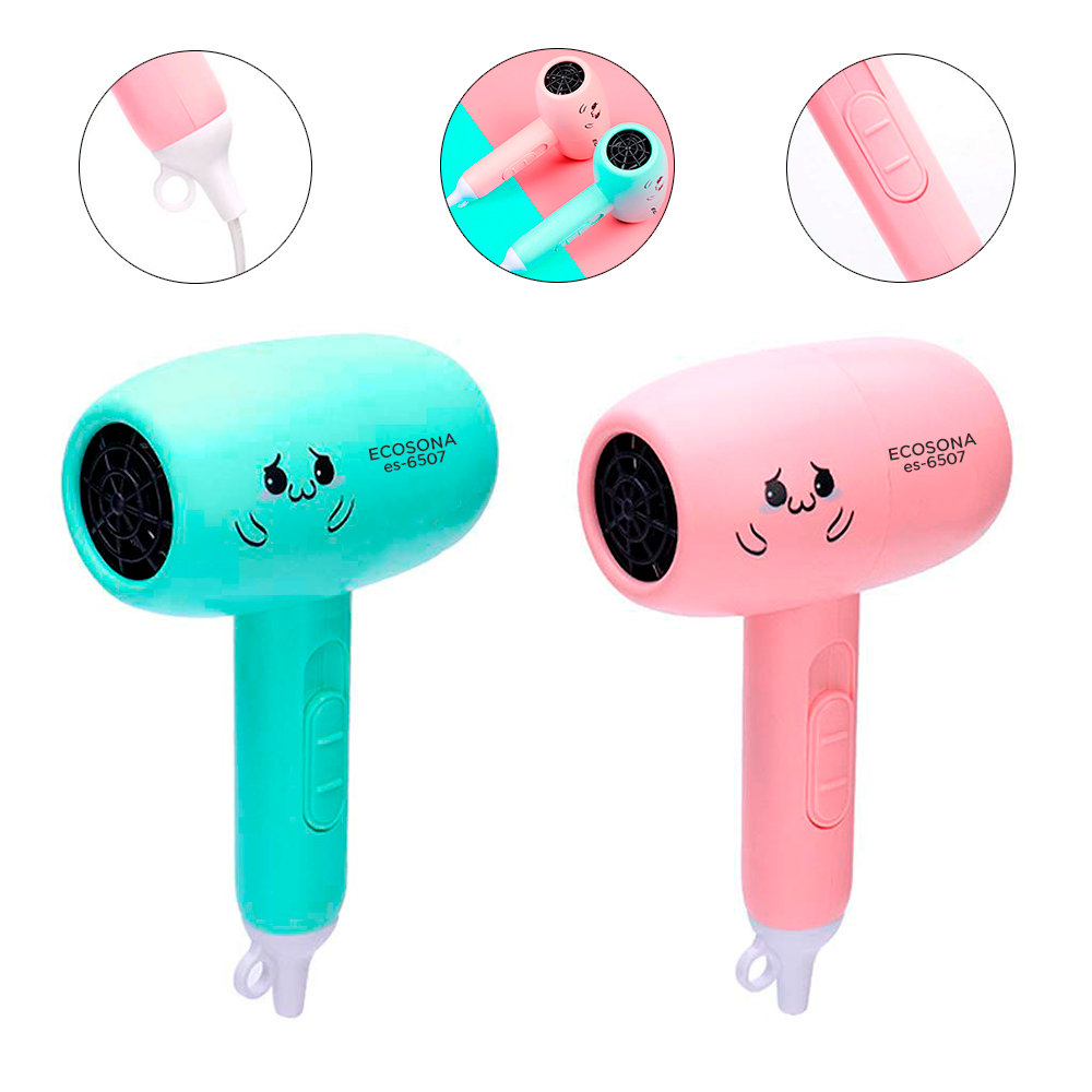 Secador De Cabello Ecosona ES-6507 Mini Soplador 1200W Ideal Para Viaje  10878 – COLOR AL AZAR – Catalogo