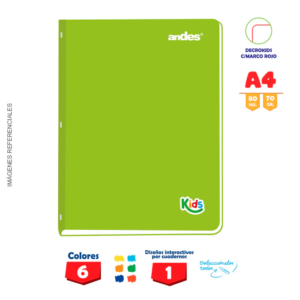 CUADERNO ANDES DECROKIDS