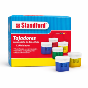 TAJADOR PLAST C/DEPOSITO 2 ORIF - STANDFORD