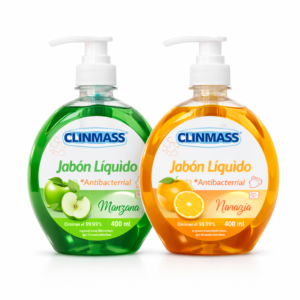 JABON LIQUIDO CLINMASS 400 ML X 12 UND