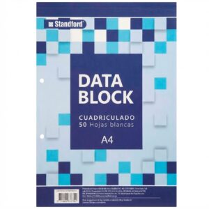 BLOCK  DATA BLOCK A-4 50HJ CUADRI C/M - STANDFORD